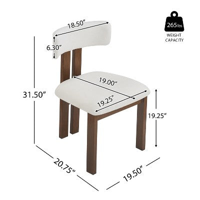 Christopher Knight Home Benao 7 Pieces Wood and Metal Upholstered Dining Set