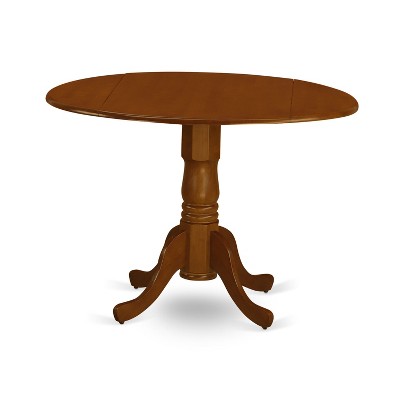 HomeStock Dropleaf Dining Table Set Kitchen Dining Black Cherry