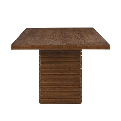 Christopher Knight Home Wichai Modern 7 Piece Wooden and Metal Dining Set with Upholstered Chairs