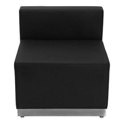 Flash Furniture HERCULES Alon Series LeatherSoft Reception Configuration, 3 Pieces