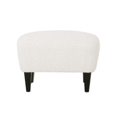 Christopher Knight Home Gerald Contemporary Boucle Upholstered Club Chair and Ottoman Set