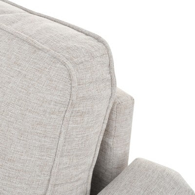 GDFStudio McLarnan Contemporary 3 Piece Fabric Tufted Sofa Set