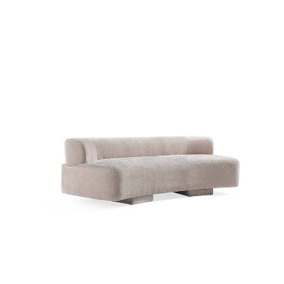 Manhattan Comfort 3pc Verandah Chenille Upholstered Sofa and Accent Chair Set