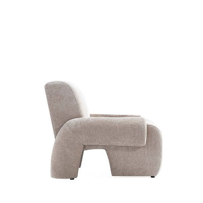 Manhattan Comfort 3pc Verandah Chenille Upholstered Sofa and Accent Chair Set