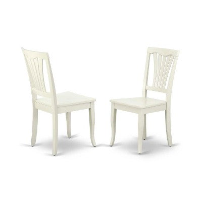 HomeStock 3-Piece Linen White Finish Rectangular Solid Wood Top with Butterfly Leaf Dining Table Set