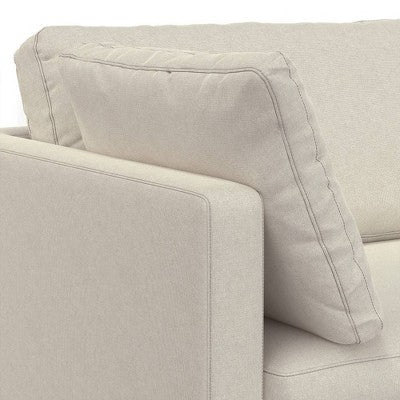 WyndenHall Lana 76 Mid Century Sofa with Ottoman Set