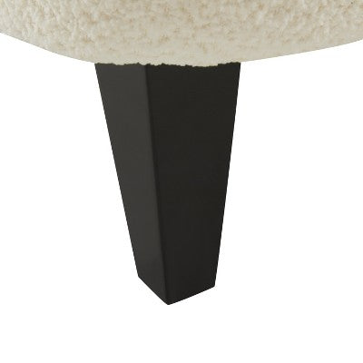 Christopher Knight Home Gerald Contemporary Boucle Upholstered Club Chair and Ottoman Set
