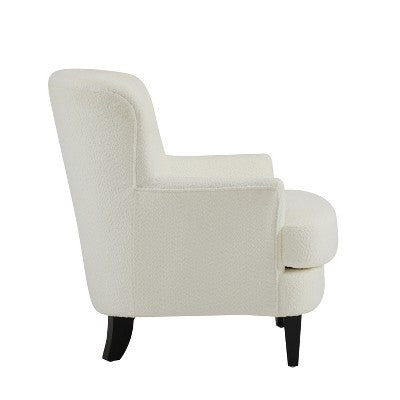 Christopher Knight Home Gerald Contemporary Boucle Upholstered Club Chair and Ottoman Set
