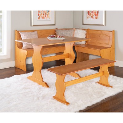 Chelsea Nook Dining Table Set - Linon