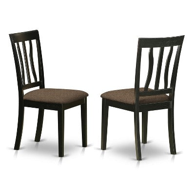 HomeStockRound Dining Table Set For 4 Kitchen Dining Pedestal Base Chairs 42x42 Inch